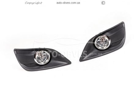 Fog lights Ford Focus 2008-2011 - type: 2 pcs with led lamp фото 1
