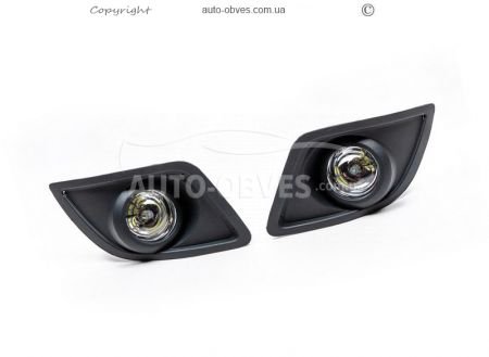 Fog lights Ford Fiesta 2006-2008 - type: with led lamp фото 1