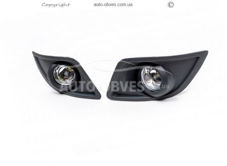 Fog lights Ford Fiesta 2006-2008 - type: with led lamp фото 0