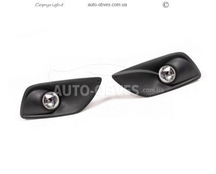 Fog lights Ford Fiesta 2009-2013 - type: with led lamp фото 1