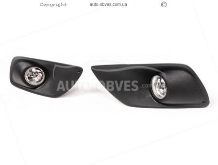 Fog lights Ford Fiesta 2009-2013 - type: with led lamp фото 0