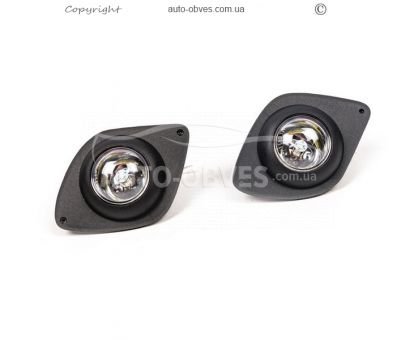 Fog lights Peugeot Boxer 2006-2014 - type: with led lamp фото 1