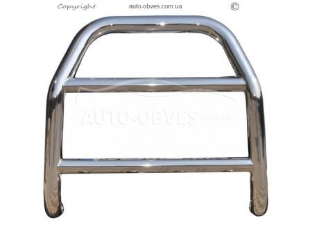 Bull bar high Chevrolet Niva 2002-2009 - type: without grill фото 2