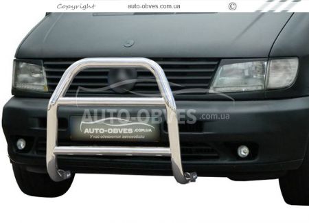 Bull bar high Mercedes Vito 1996-2003 - type: without grill фото 0