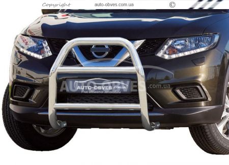 Кенгурятник високий Nissan X-Trail t32 - тип: без гриля фото 0