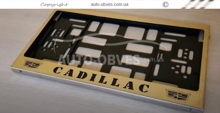 Рамка номерного знака для Cadillac - 1 шт фото 1