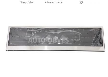 Рамка номерного знаку Chevrolet Aveo 2006-2012 фото 0