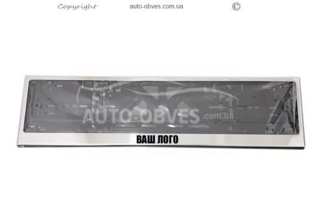 license plate frame Citroen Berlingo 2018-... фото 1