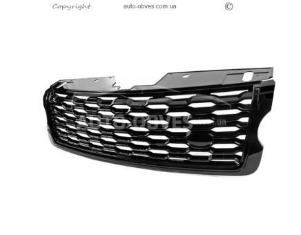 Передняя решетка Range Rover L405 2013-2018 - type: SVA Black 2019-... фото 0