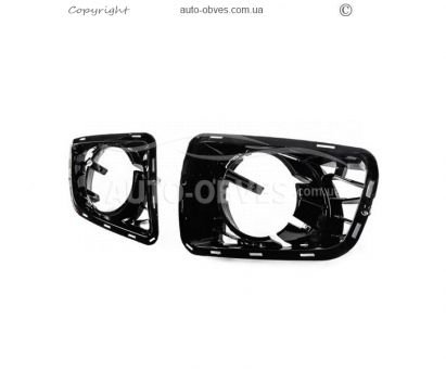 Fog lights Range Rover III L322 - type: autobiography 2010-2013 2 pcs, black photo 0