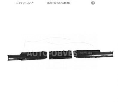 Rear diffuser Range Rover III L322 2003-2012 - type: black, Autobiography photo 1