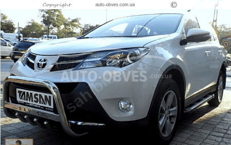 Кенгурятник для Toyota Rav4 2013-2016 - тип: штатний фото 5