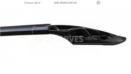 Roof rails Peugeot Partner 2002-2007 - type: abs mounting, color: black фото 4