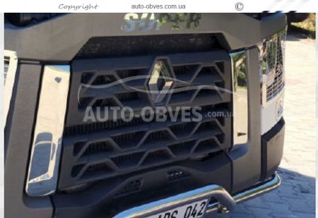 Накладки круг решетки Renault C-Truck - тип: штамповка 3D фото 6