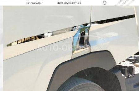 Накладки на молдинги дверей Renault C-Truck фото 6