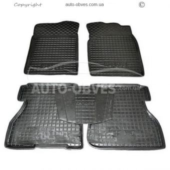 Килимки Renault Kangoo 1998-2007 4двері - тип: поліуретанові фото 0