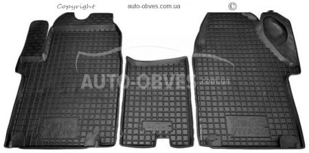 Floor mats Opel Vivaro 2001-2014 - type: polyurethane фото 0