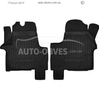 Floor mats Renault Trafic 2015-… front - type: polyurethane фото 0