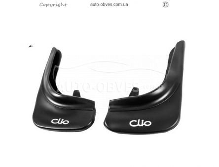 Model mudguards Renault Clio IV 2012-2018 - type: set of 2 photo 0