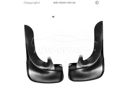 Model mudguards Renault Clio IV 2012-2018 - type: set of 2 photo 1