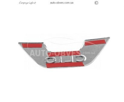 Обведення логотипу Renault Clio IV 2012-2018 фото 1