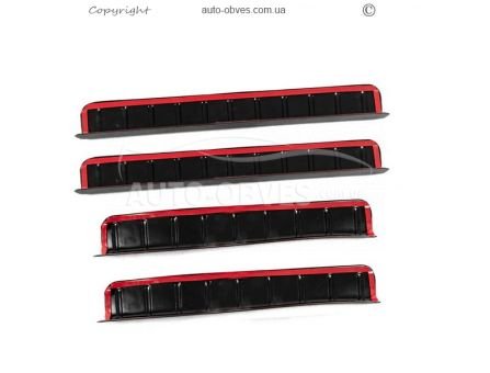 Door sills Renault Clio V 2019-... - type: abs plastic photo 1