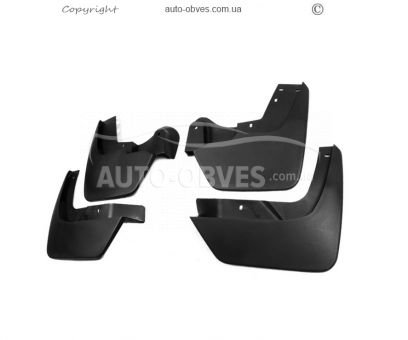 Mudguards Renault Duster 2018-2024 - type: 4 pcs фото 0