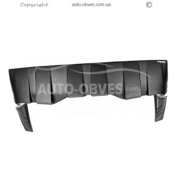 Spoiler Renault Duster 2018-... - type: from 3 parts фото 3