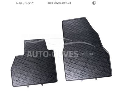 Floor mats Renault Kangoo 2008-2021 - type: 2 pcs pr. geyer hosaja фото 0