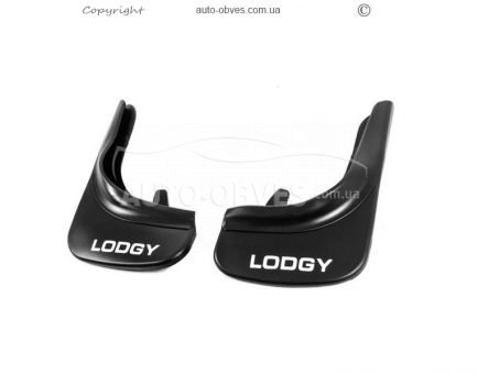 Model mudguards Renault Lodgy 2013-2022 - type: set of 2 pcs photo 0
