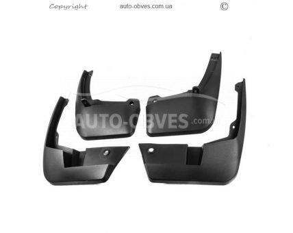 Model mudguards Dacia Logan II 2013-2020 - type: 4 pcs фото 0