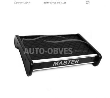 Поличка на панель Renault Master 2004-2010 - тип: eco black фото 2