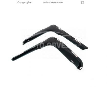 Window deflectors Renault Master 2004-2010 - type: insert 2 pcs hic фото 0