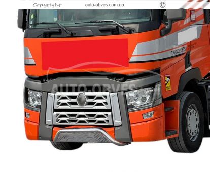 Захист переднього бампера Renault C - truck - дод послуга: встановлення діодів фото 0