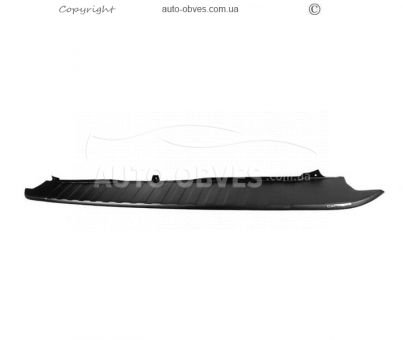 Cover on the rear bumper Opel Vivaro 2015-2019 - type: abs photo 0