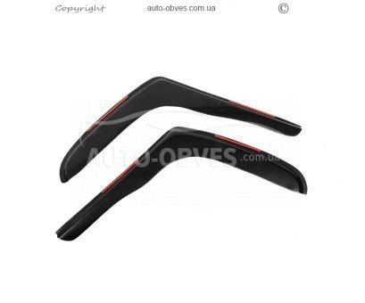 Insert windshields Opel Vivaro 2015-2019 - type: 2 pcs фото 1