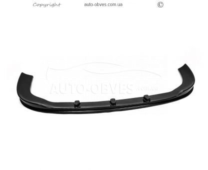 Front lip overlay Renault Trafic 2021-... - type: abs photo 1
