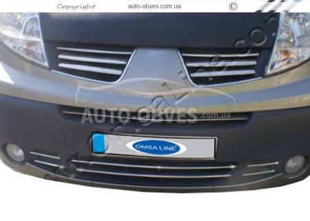 Bumper pads for Renault Trafic 2010-2014 6 elements фото 2