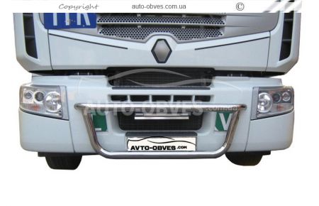 Holder for headlights in Renault Premium grille, service: installation of diodes фото 0