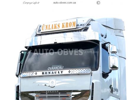 Лого на капот Renault - тип: v2 1 шт - ширина 60см фото 3