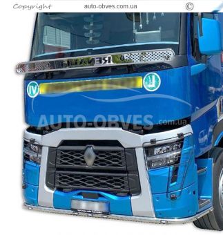 Захист переднього бампера Renault C - truck - дод послуга: встановлення діодів фото 1