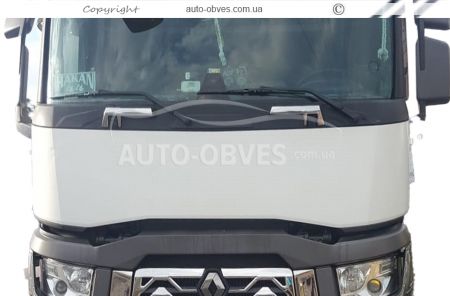 Накладки на ручки під лобовим склом Renault T-Truck - тип: штамповка 3D фото 8