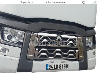 Накладки коло решітки Renault T-Truck - тип: штамповка 3D фото 9