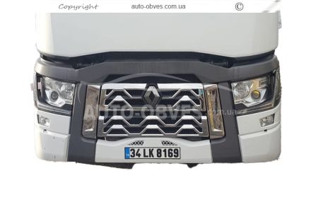 Накладки на решітку Renault T-Truck - тип: штамповка 3D фото 9