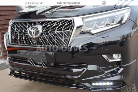 Решетка Toyota Land Cruiser Prado 150 2018-... - тип: TRD фото 4