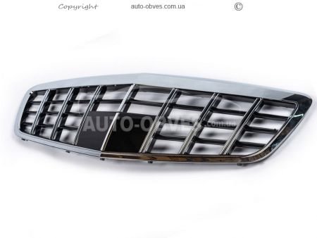 Решетка радиатора Mercedes S сlass w221 - тип: GT фото 0