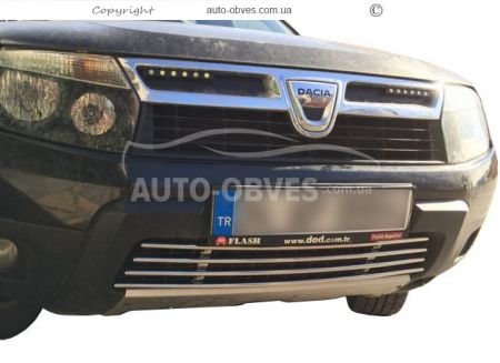 Duster bumper grille фото 2