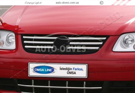 6-piece Volkswagen Touran grille covers фото 2