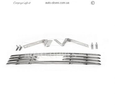 Front grille in bumper Mitsubishi Outlander 2003-2006 фото 0