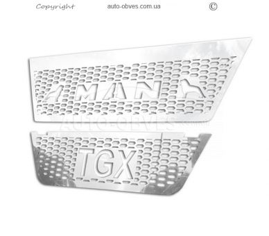 MAN TGX grille pads set option 3 фото 0